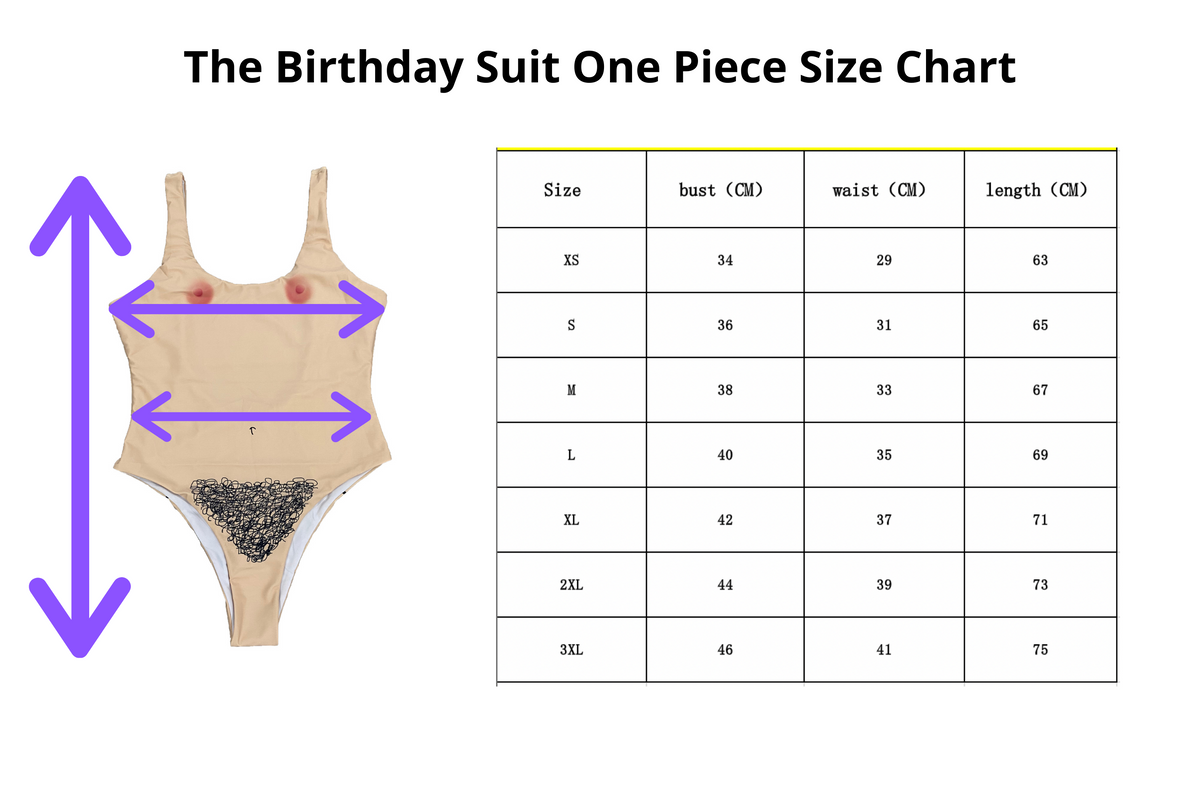 The Birthday Suit Dark Tone One Piece